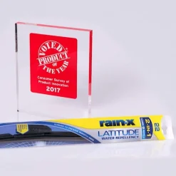 Rain-X 5079283-2 Latitude 2-IN-1 Water Repellency Wiper Blade, 17"