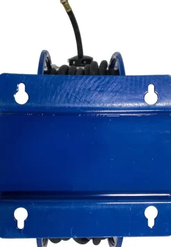 Rapidair 1/2" by 100' Dual Arm Auto Rewind Hose Reel, 1/2 I.D x 100', Blue (R-05100)