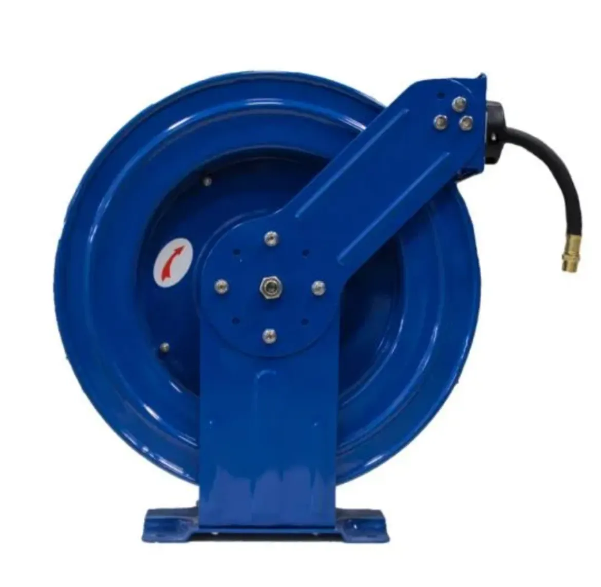 Rapidair, 1/2 inch x 50 foot, 1/2 inch Inlet x 1/2 inch NPT Outlet, Blue, Dual Arm, All Metal (R-05050)