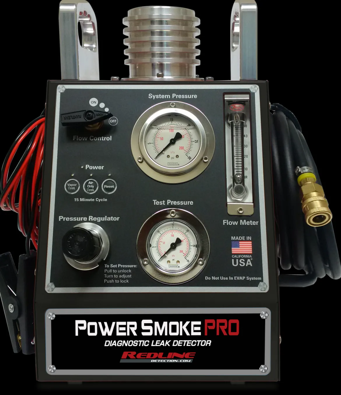 Redline Detection 95-0170 Powersmoke Pro Variable Pressure Leak Detector