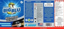 Refrigeration Technologies Big Blu Microleak Detector, Liquid, Bl, 1 Qt (RT100S)