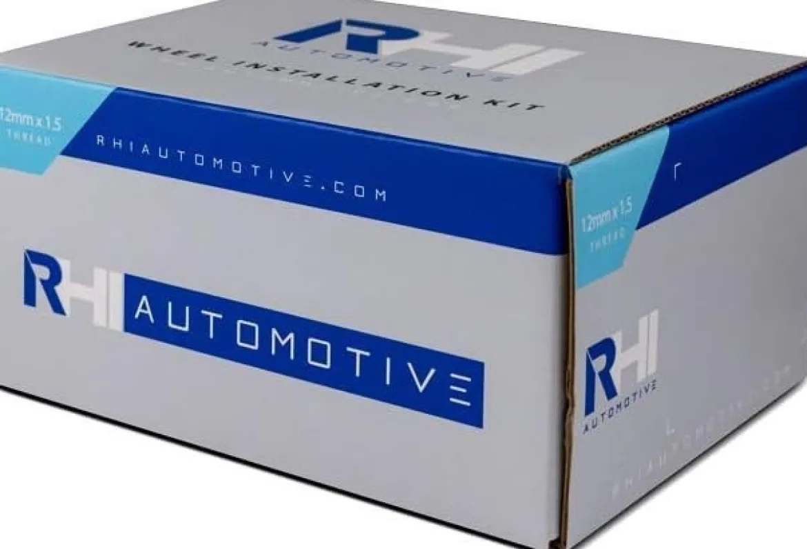 RHI Automotive 14x1.5 Closed End Long Spline 6 Lug 2.00" Chrome 24 Lugs 1 Key (8744LK6-C)