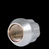 RHI Automotive 14x1.5 Spline 6 Lug Open End Zinc 1.00" 24 Lugs 1 Key (8734K6-Z)