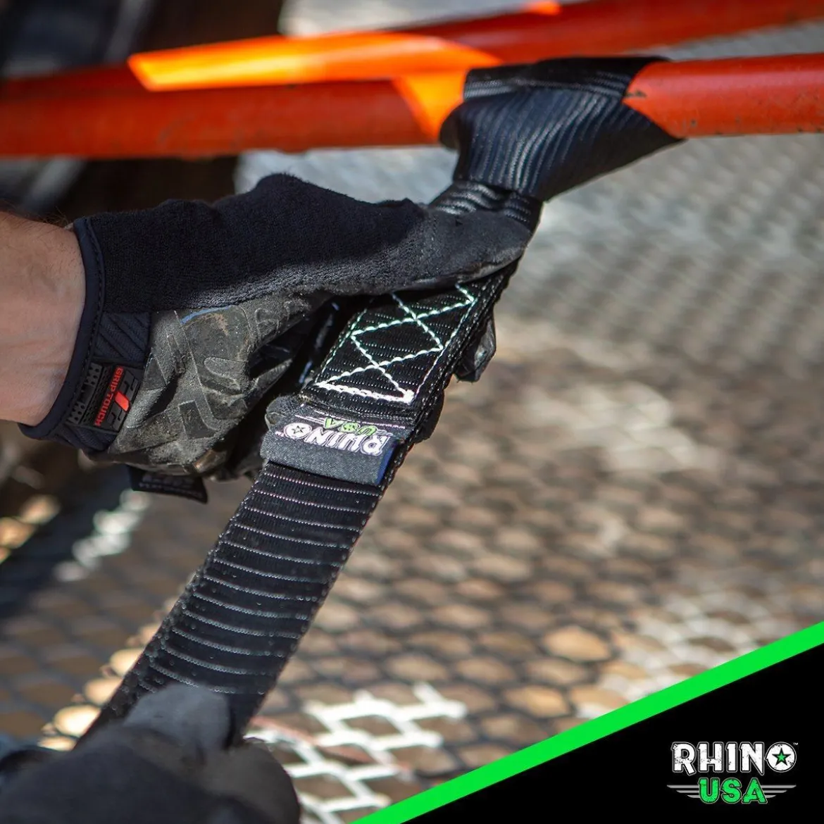 Rhino USA Soft Loops Motorcycle Tie-Down Set 4-Pack (SOFT4PACK)