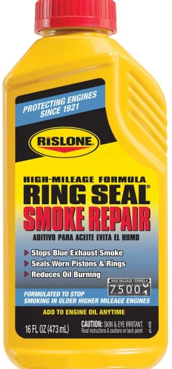 Rislone 4416 High Mileage Ring Seal Smoke Repair 16 oz.