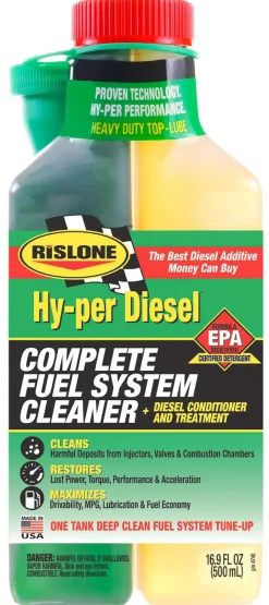 Rislone 4740 Hy-per Diesel Complete Fuel System Cleaner - 16.9 oz.
