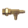 Robinair Combination Inlet Tee for R-12 and R-134a Systems (15495)