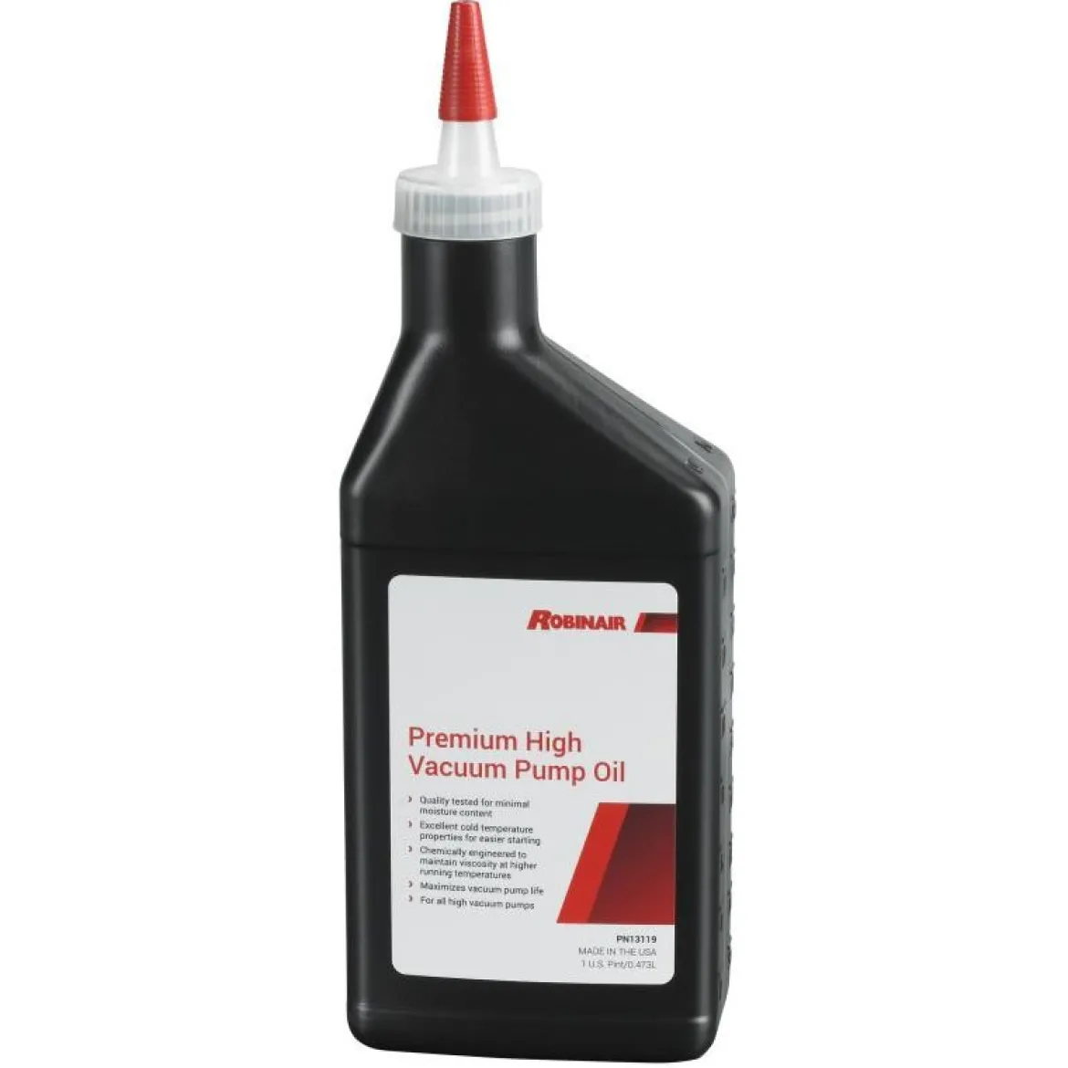 Robinair 16oz Premium High Vacuum Pump Oil (13119)
