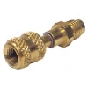 Robinair Quick Coupler Adapter, Straight, 3/16" to 1/4" Brass Fitting (10468A)