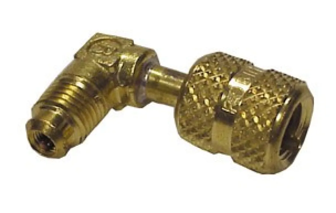 Robinair Quick Coupler with 90-Degree Elbow for HVAC Systems (40563A)