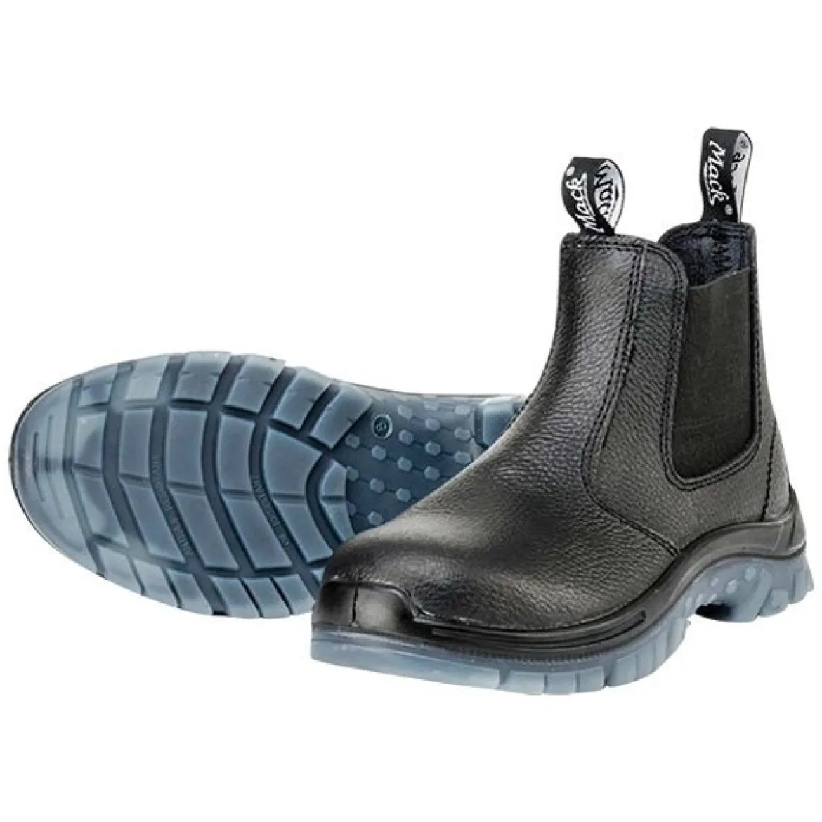 SAS Safety TRADIE10.5 Tradie Mack Boots - Black, Size 10.5