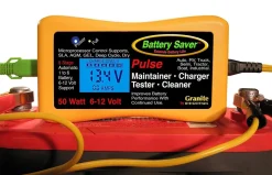 Save-A-Battery 2365 LCD 6/12V Vehicle Battery Charger & Maintainer (2365-LCD)