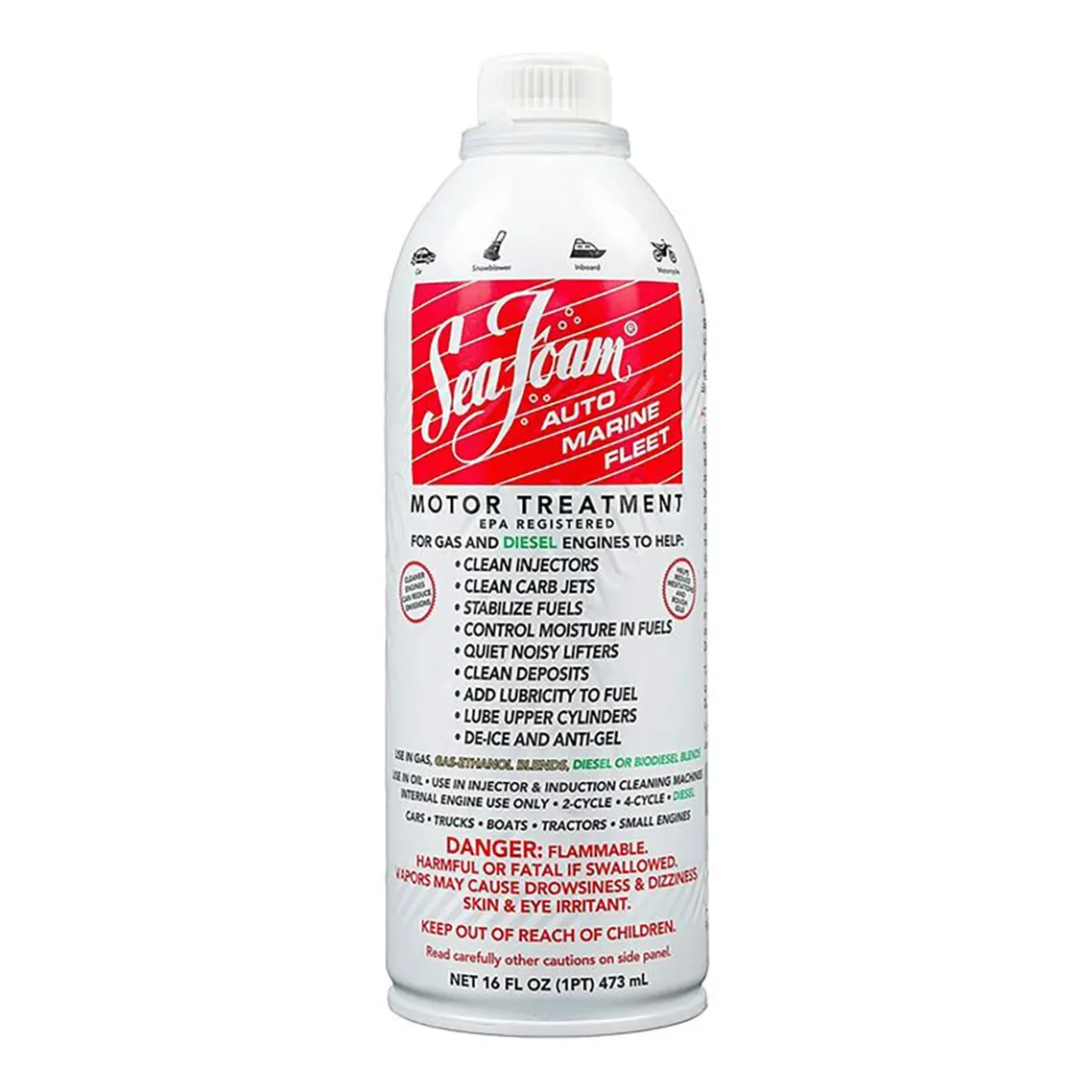 Sea Foam SF-16 Motor Treatment 16 oz Fuel Additive (SF-16)