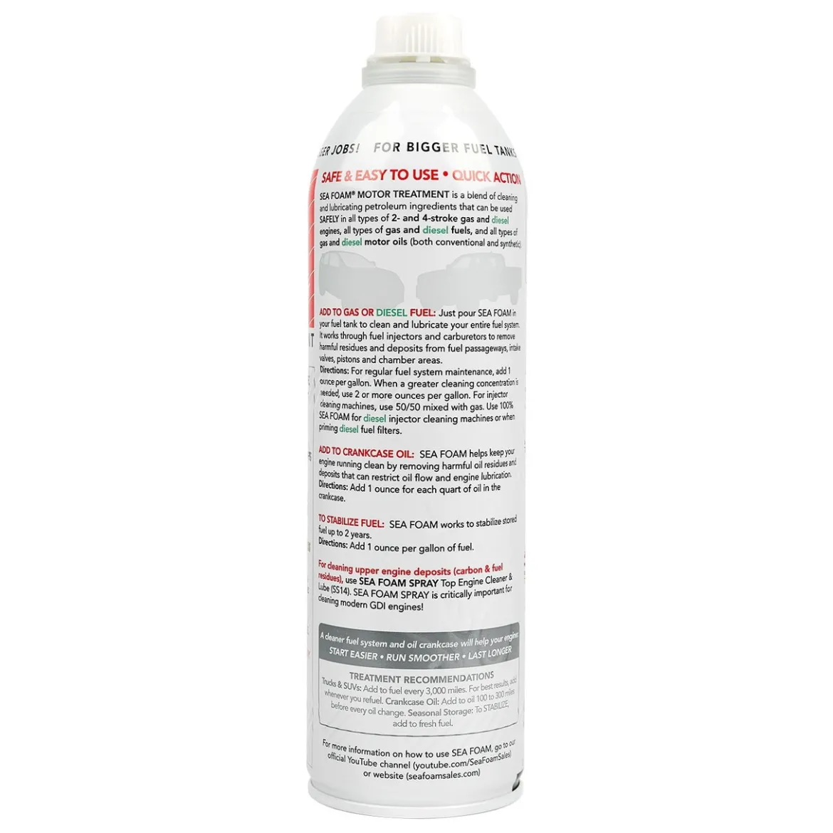 Seafoam ST20 Truck and SUV Motor Treatment Additive, 20 oz (ST-20)