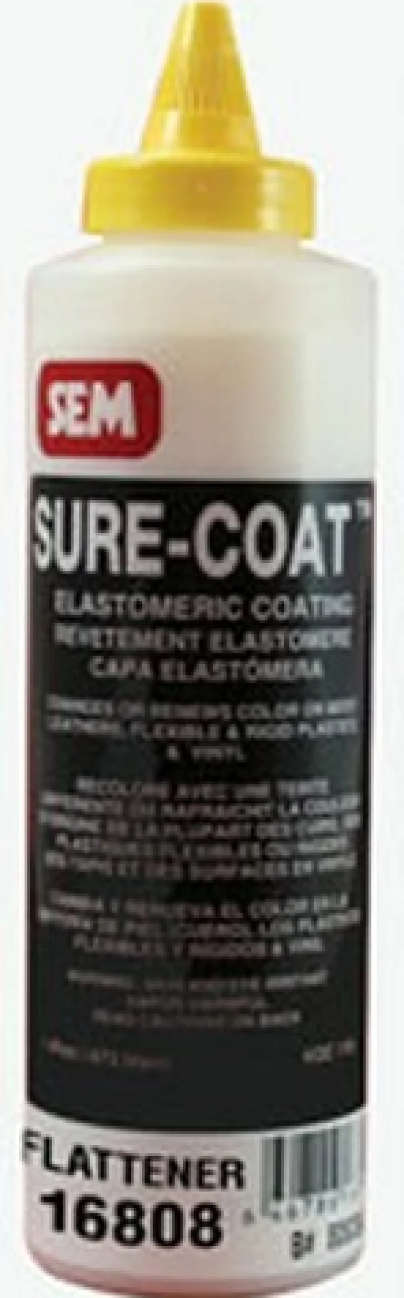 SEM Paints Sure-Coat Flattener, 1 Pt Bottle (16808)