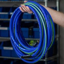 SmartFlex Air Hose 3/8 in. x 50 ft, Hybrid Blue (HSF3850BL2)