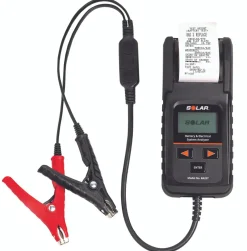 Solar BA227 12 Volt Digital Battery and System Tester with Integrated Printer