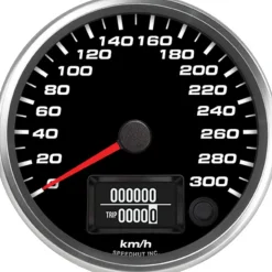 Speedhut 4" 300 km/h Programmable Speedometer (R4-S25-REV)
