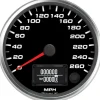 Speedhut 4" 260 mph GPS Speedometer (R4-S30-REV)