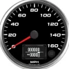 Speedhut 4" 160 mph GPS Speedometer (R4-S3-REV)