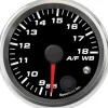Speedhut 2-5/8" AEM Air/Fuel 8.5-18 Gauge w/ Warning (R25-WB3-REV)