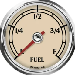 Speedhut 2-5/8" Antique Programmable Fuel Level Gauge (L25-FL1-ATQ)