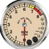 Speedhut 4" Antique Series 8K RPM Shift-light Tachometer (R4-TC3-ATQ)