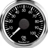 Speedhut 2-1/16" Cobra 100 PSI Oil Pressure Gauge (L2-OP3-COB)