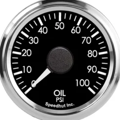 Speedhut 2-1/16" Cobra 100 PSI Oil Pressure Gauge (L2-OP3-COB)
