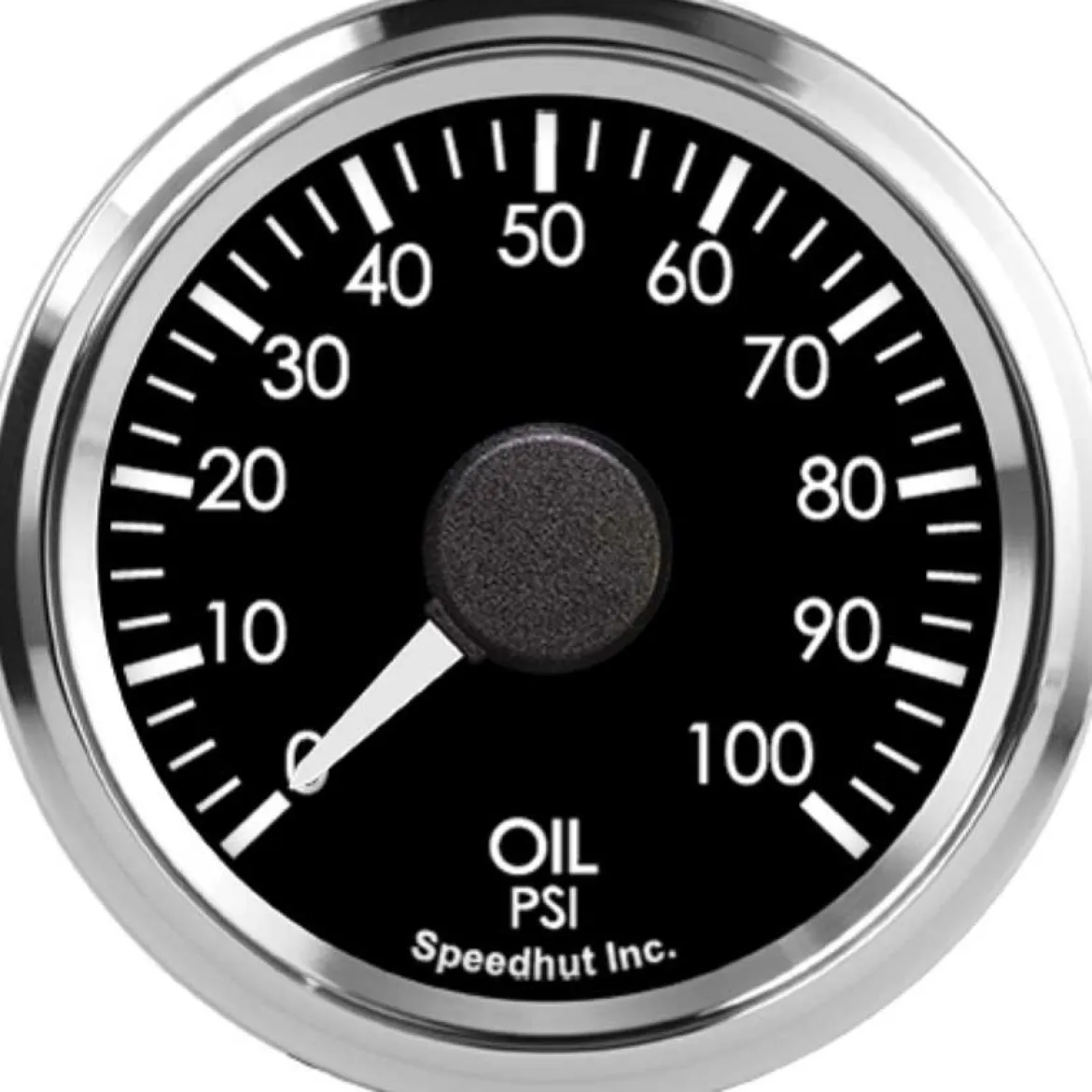 Speedhut 2-1/16" Cobra 100 PSI Oil Pressure Gauge (L2-OP3-COB)