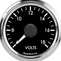 Speedhut 2-1/16" Cobra 6-18V Volt Gauge (L2-V1-COB)
