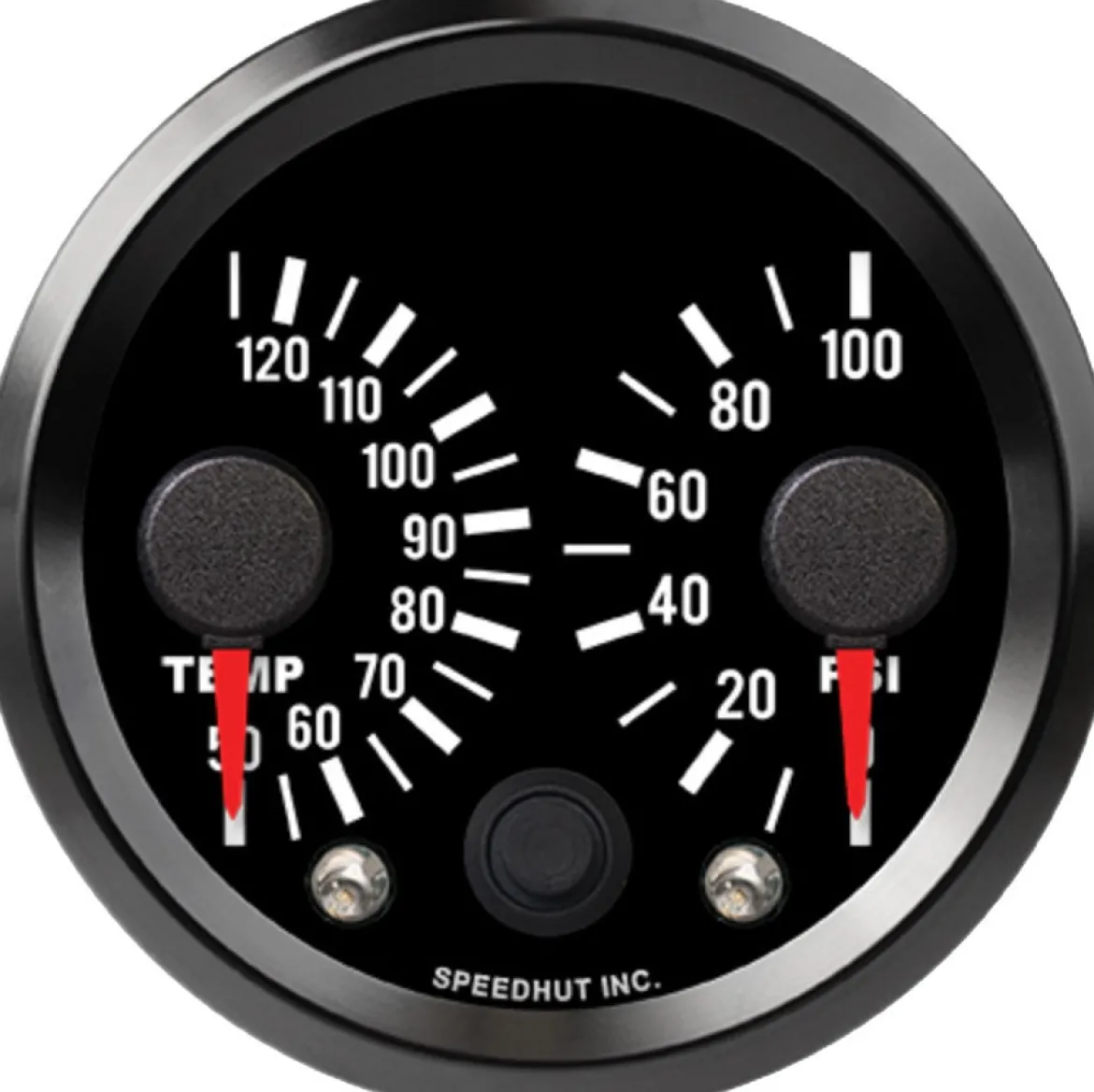 Speedhut 2-5/8" JDM 510 Celsius Water Temp/Oil Pressure (R25-DG5-510)