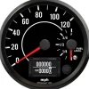 Speedhut 4" JDM 510 120mph GPS Speedometer/Fuel Lev Gauge (R4-DS1-510)