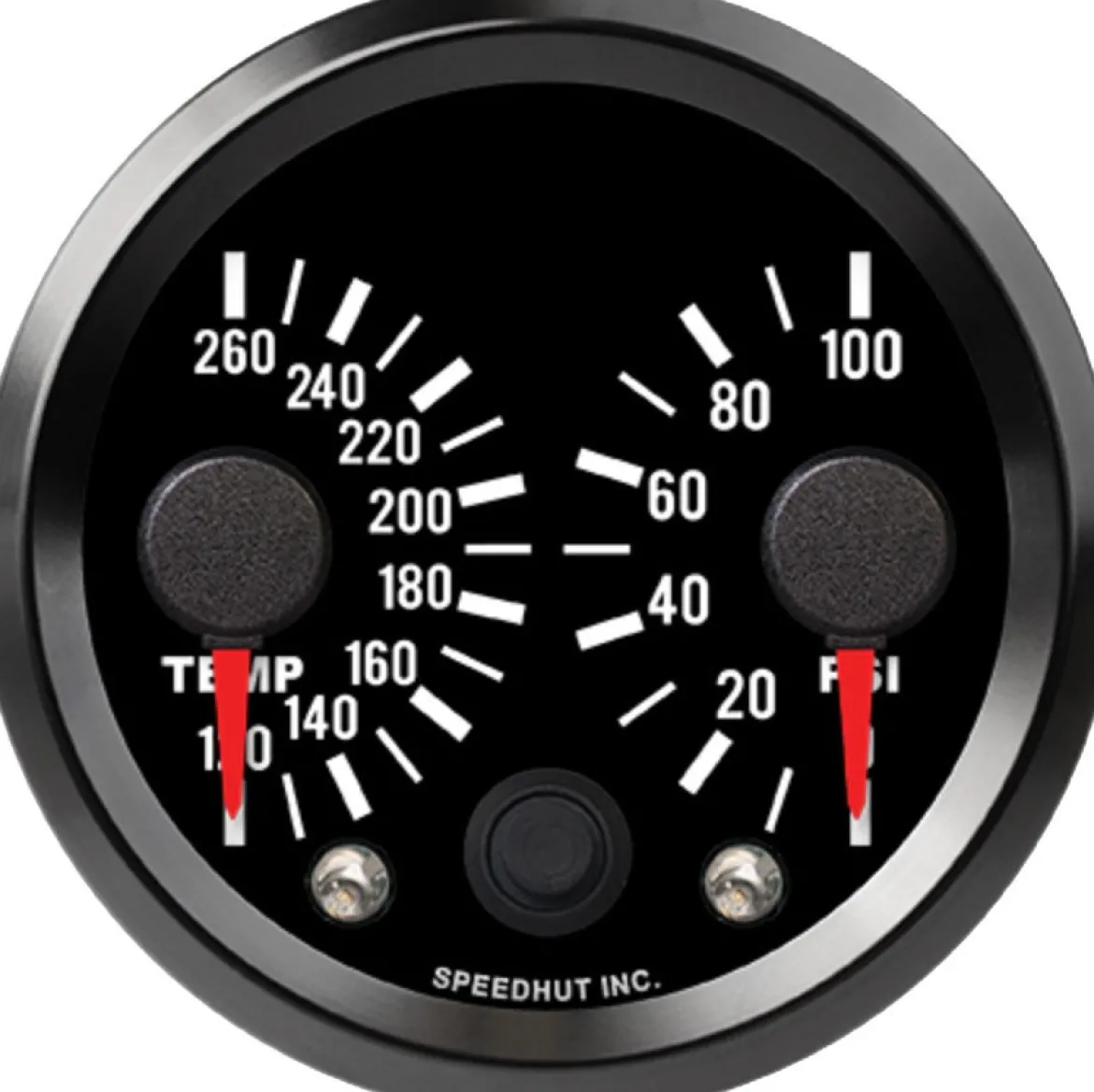 Speedhut 2-5/8" JDM 510 Water Temp/Oil Pressure Gauge (R25-DG1-510)