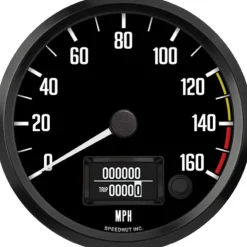 Speedhut 4-1/2" JDM Datsun Z 160mph Prog. Speedometer (R45-S12-DATZ)