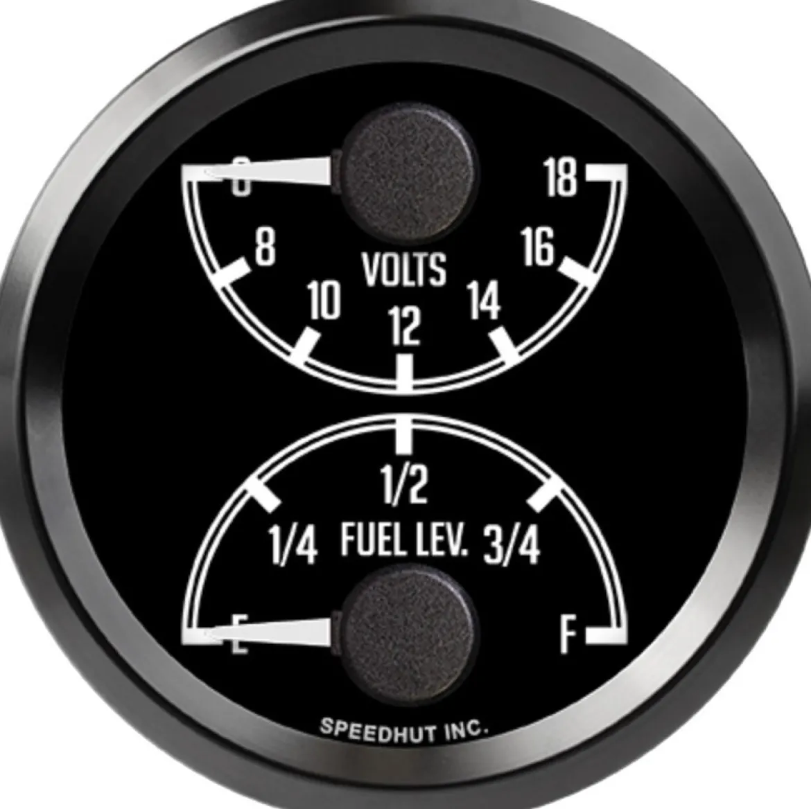 Speedhut 2-5/8" JDM Datsun Z Volts/Fuel Level (top/bot) (L25-DG2-DATZ)