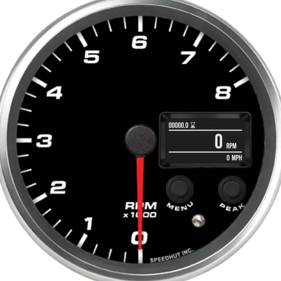 Speedhut 4-1/2" 8K PM/DM Playback Tachometer (R45-TCR1-REV)