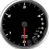 Speedhut 4" 4K RPM Shift-light Diesel Tachometer (R4-TC7-REV)