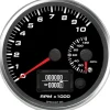 Speedhut 4-1/2" 10K Tachometer / 120mph GPS Speedometer (R45-DS15-REV)