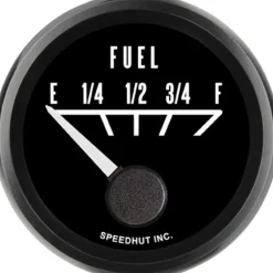 Speedhut 2-1/16" Pontiac 90° Sweep Prog. Fuel Level Gauge (L2-FL2-PTC)