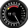 Speedhut 4" Pontiac Design 8K RPM Shift-light Tachometer (R4-TC3-PTC)