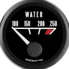 Speedhut 2-1/16" Pontiac 100-250F 90° Sweep Water Temp (L2-WT3-PTC)