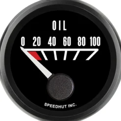 Speedhut 2-1/16" Pontiac 0-100PSI Oil Pressure 90° Sweep (L2-OP6-PTC)