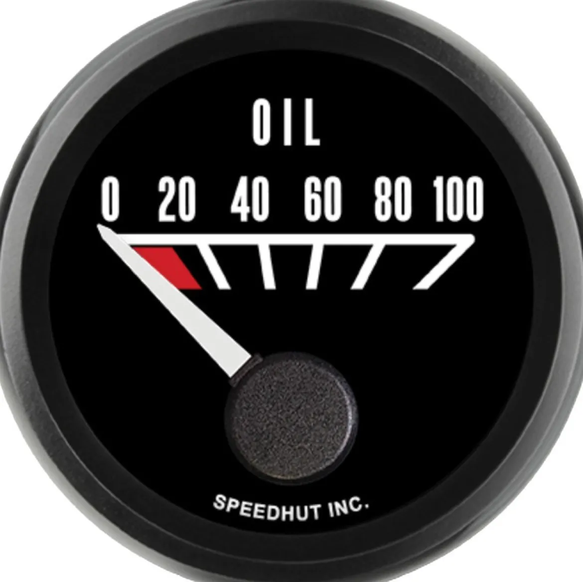 Speedhut 2-1/16" Pontiac 0-100PSI Oil Pressure 90° Sweep (L2-OP6-PTC)