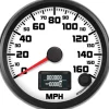 Speedhut 3-3/8" Street XL 160 mph GPS Speedometer (R3-S3-SXL)