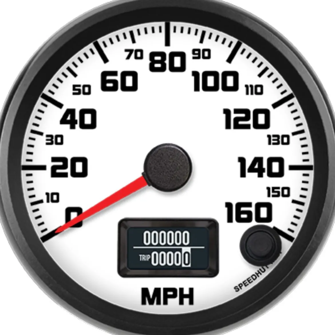 Speedhut 3-3/8" Street XL 160 mph GPS Speedometer (R3-S3-SXL)