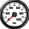 Speedhut 2-5/8" Street XL 100 PSI Oil Pressure Gauge (L25-OP3-SXL)