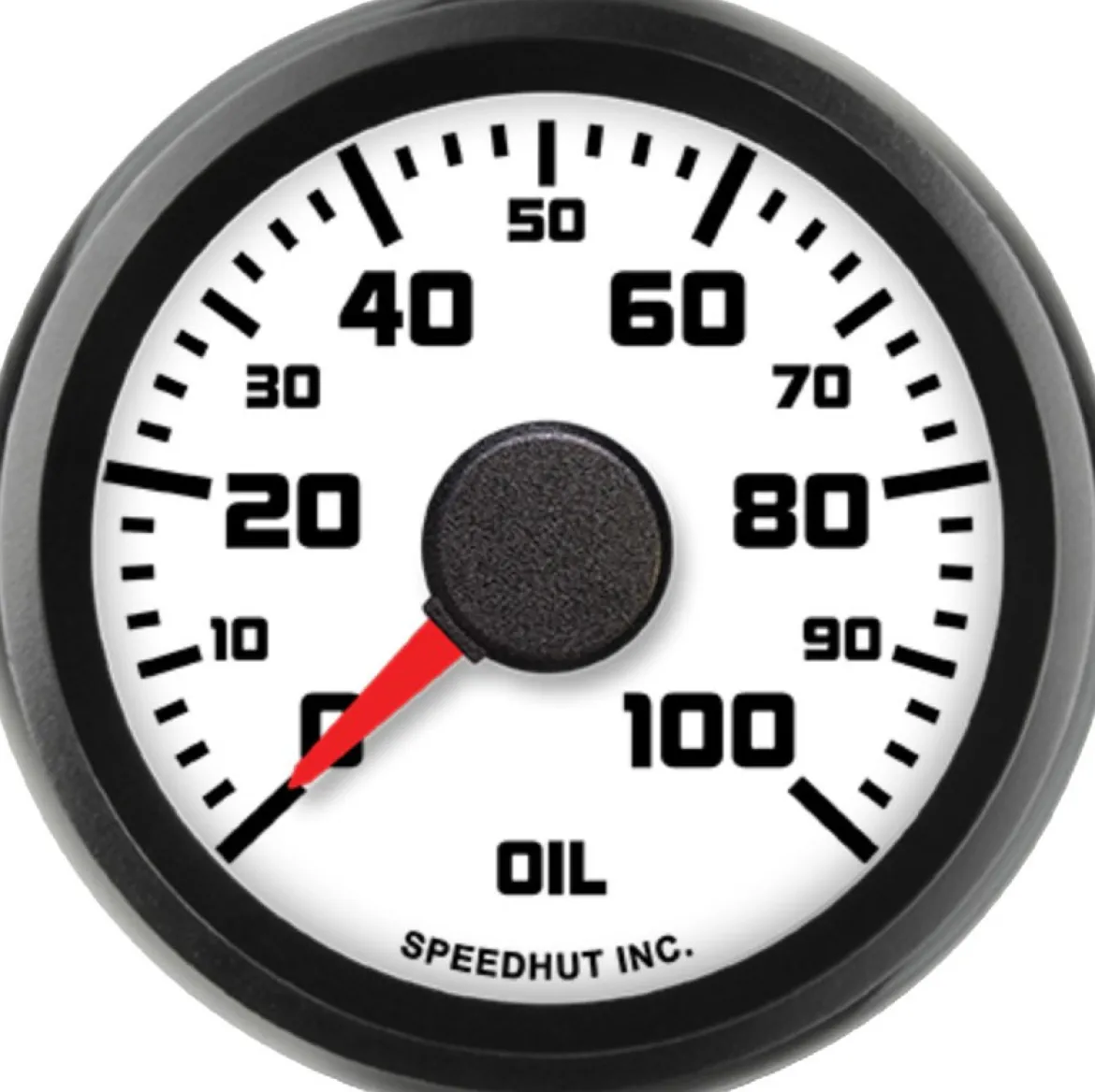 Speedhut 2-1/16" Street XL 100 PSI Oil Pressure Gauge (L2-OP3-SXL)