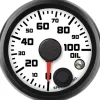 Speedhut 2-1/16" Street XL 100 PSI Oil Pressure w/Warning (R2-OP3-SXL)