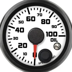 Speedhut 2-1/16" Street XL 100 PSI Oil Pressure w/Warning (R2-OP3-SXL)